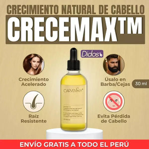 CRECEMAX - Serum Capilar para el Crecimiento del Cabello