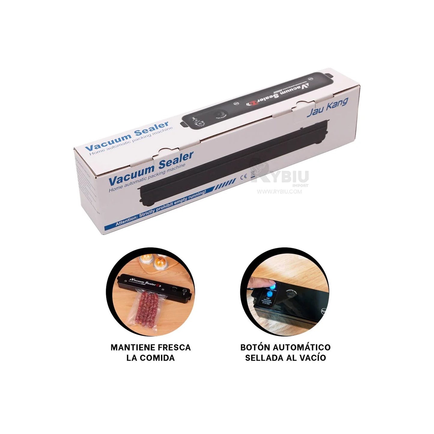 SELLADORA AL VACÍO "VACUUM SEALER"